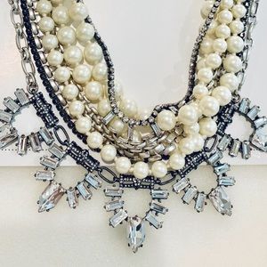 Stella & Dot Starlet Pearl Necklace